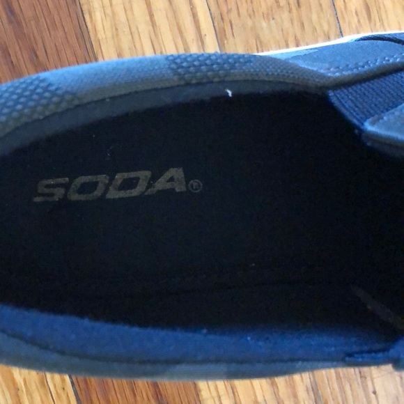 Camouflage slip on sneakers 8.5 LT Black and green - Picture 5 of 6